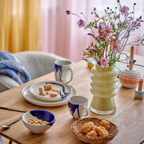 Okayama Tasse, Blue, Grès