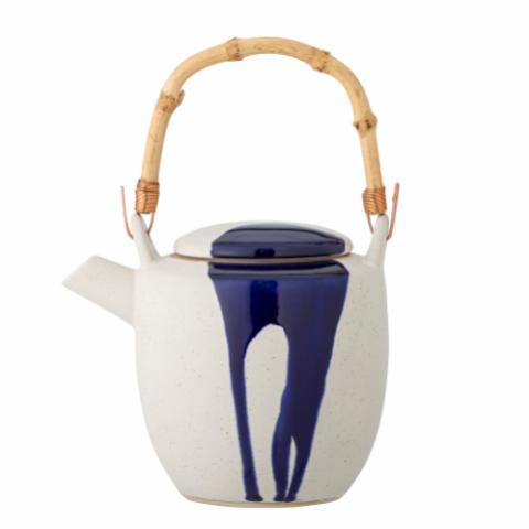 Okayama Teapot, Blue, Stoneware