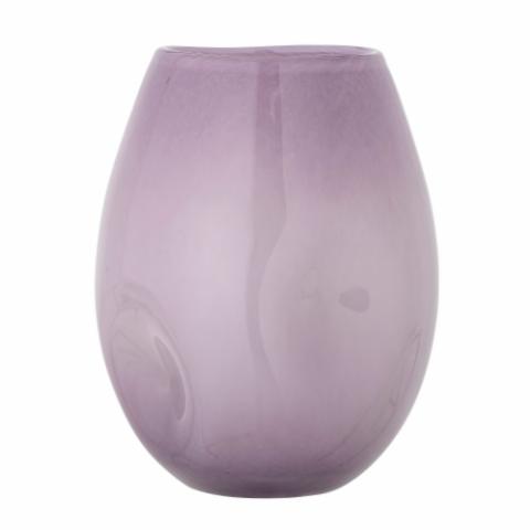 Lilac Vase, Violet, Verre