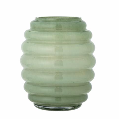 Saihah Vase, Grøn, Glas