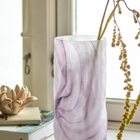 Moore Vase, Purple, Glass