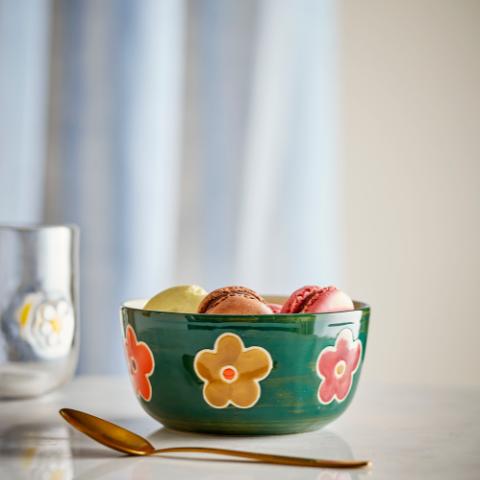 Addy Bowl, Multi, Stoneware