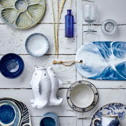 Aiden Planche à découper, Blue, Grès