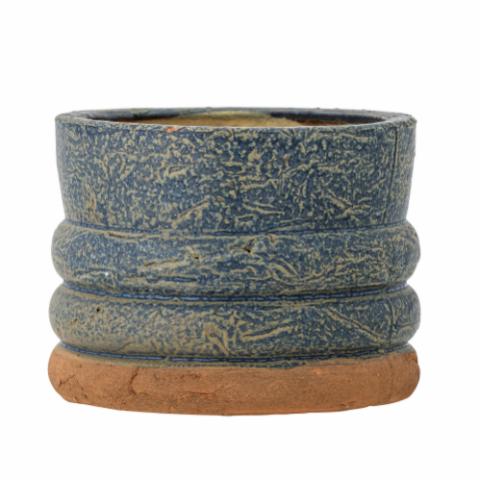 Maizun Flowerpot, Blue, Terracotta