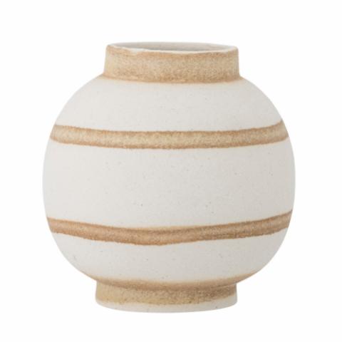 Sahifa Vase, Weiß, Steingut