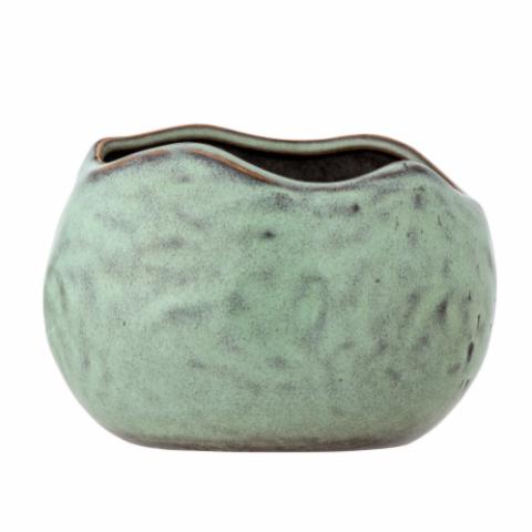 Pennie Flowerpot, Green, Stoneware