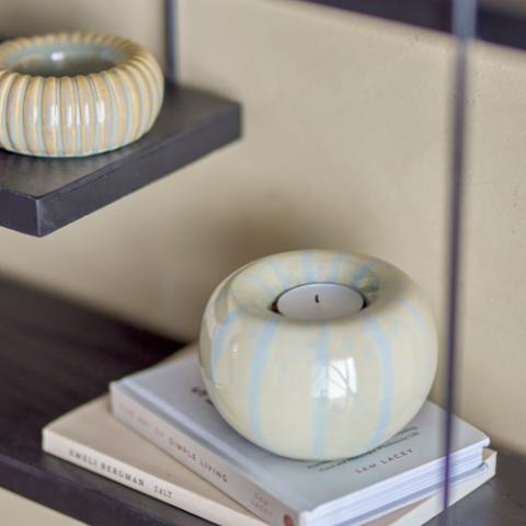 Agate Photophore, Jaune, Grès