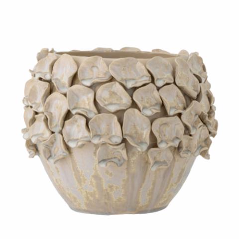 Coral Flowerpot, Nature, Stoneware