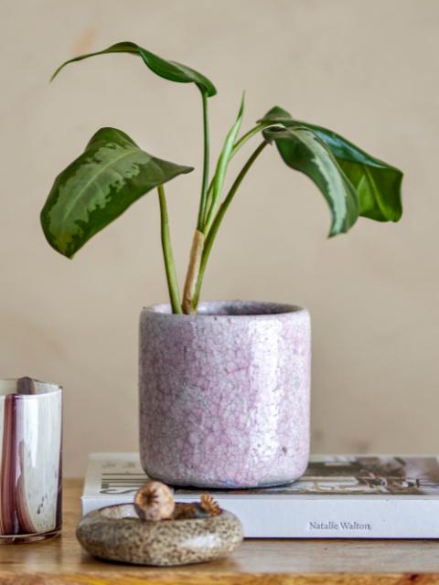 Nili Deco Flowerpot, Rose, Terracotta