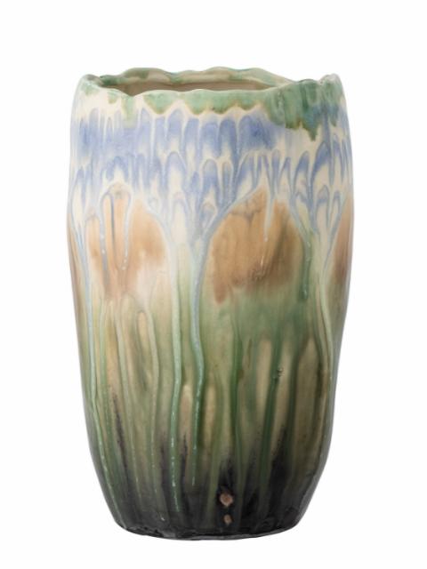 Mahasti Vase, Green, Stoneware