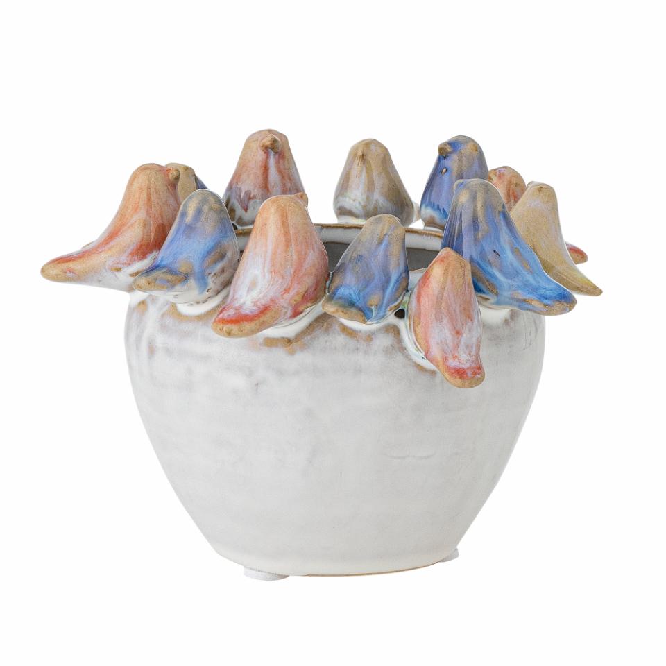 Eanna Blumentopf, Bunt, Steingut