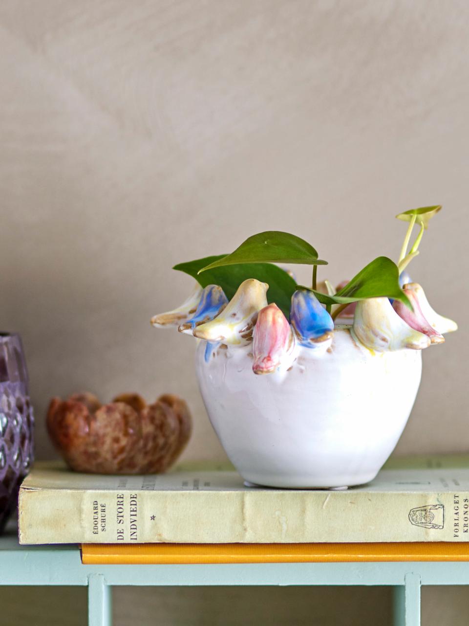 Eanna Blumentopf, Bunt, Steingut