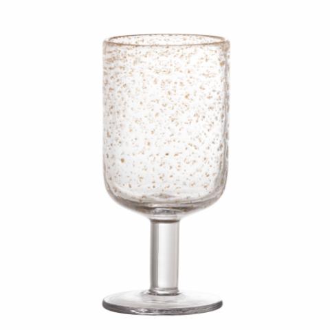 Bubbles Wine Glass, Clear, Glass