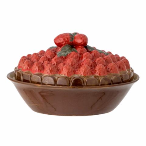 Maehan Oven Dish w/Lid, Brown, Stoneware