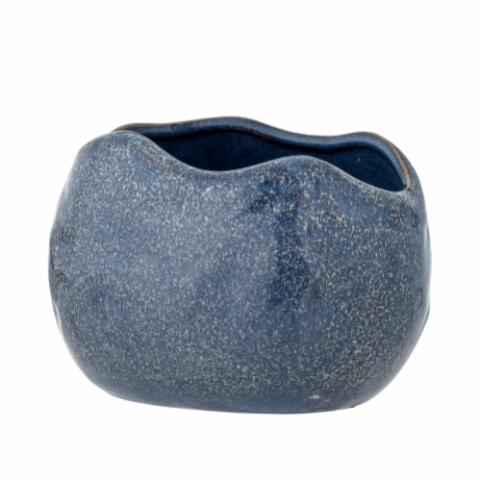 Pennie Pot de fleurs, Blue, Grès