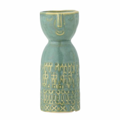 Embla Vase, Green, Stoneware