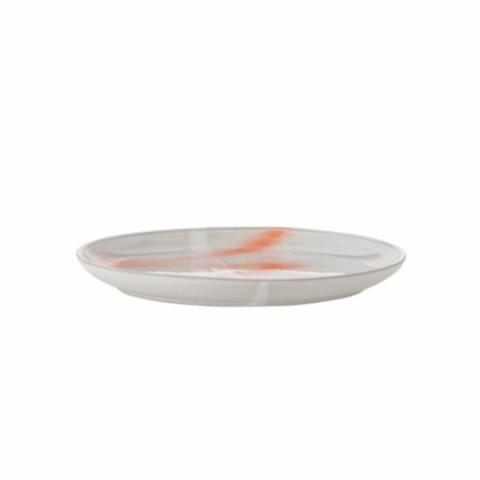 Paula Plate, Orange, Stoneware