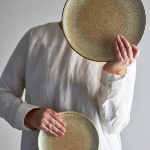 Paula Assiette, Nature, Grès