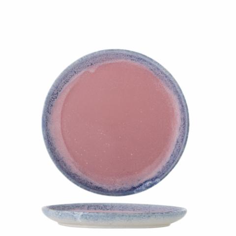 Paula Assiette, Rose, Grès