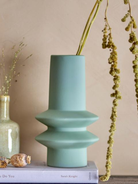 Isold Vase, Green, Stoneware