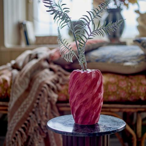 Rowena Vase, Rosa, Stentøj