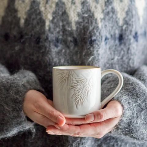 Winter Tasse, Nature, Grès