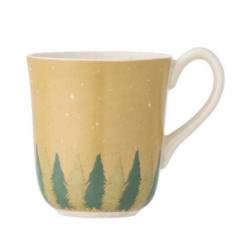 Spruce Mug, Green, Stoneware