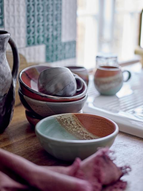 Paula Bowl, Multipack, Brown, Stoneware