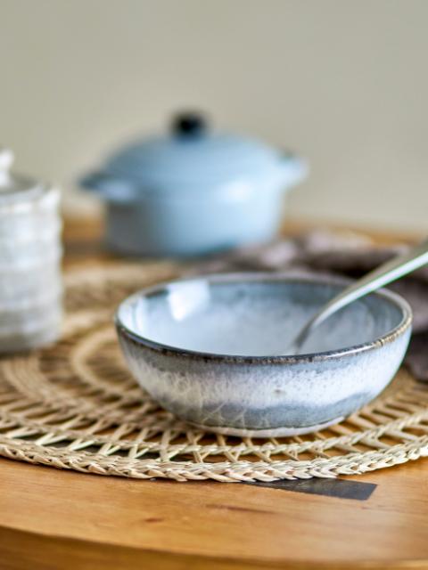 Paula Bowl, Multipack, Grey, Stoneware