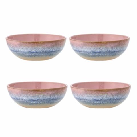 Paula Bowl, Multipack, Rose, Stoneware