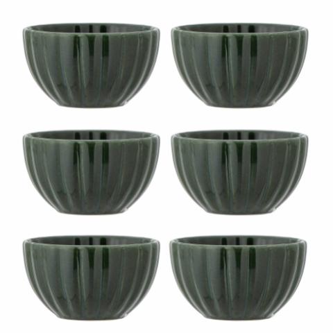 Latina Bowl, Multipack, Green, Stoneware