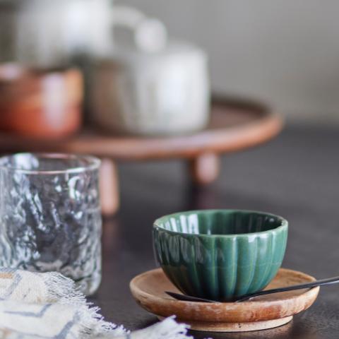 Latina Bowl, Multipack, Green, Stoneware