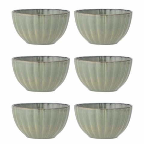 Latina Bowl, Multipack, Green, Stoneware
