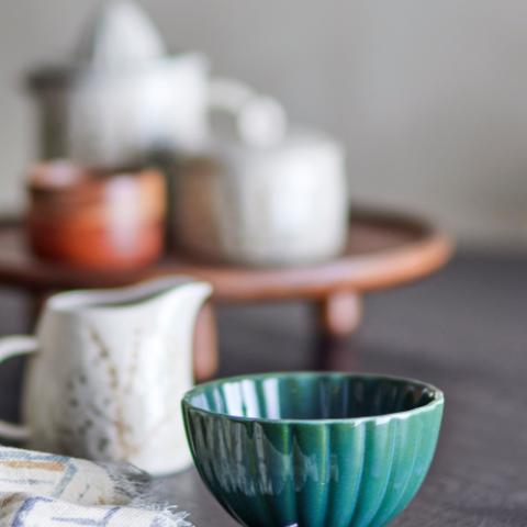 Latina Bowl, Multipack, Green, Stoneware