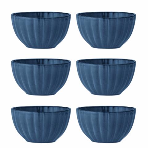 Latina Bol, Lot de plusieurs, Blue, Grès