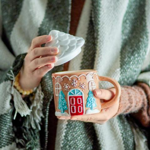 Ginnie Mug, Marron, Grès