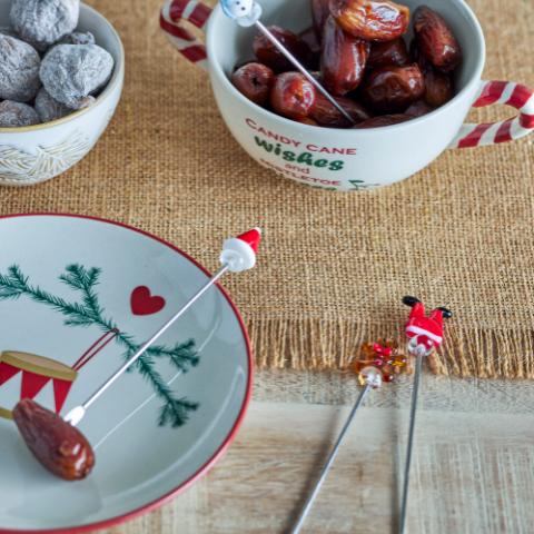 Misa Fourchette Cocktail, Rouge, Verre