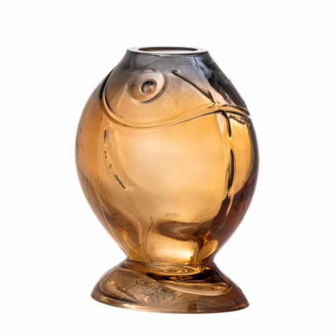 Varga Vase, Yellow, Glass