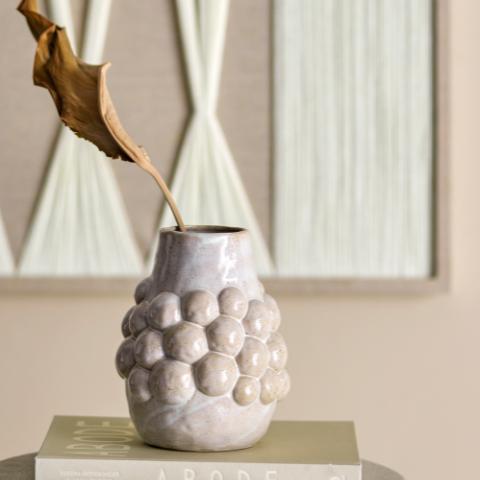 Poldor Vase, Nature, Grès