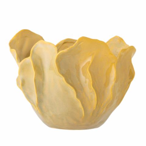 Bastien Bowl, Yellow, Stoneware