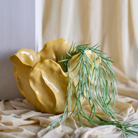 Bastien Skål, Gul, Stentøj