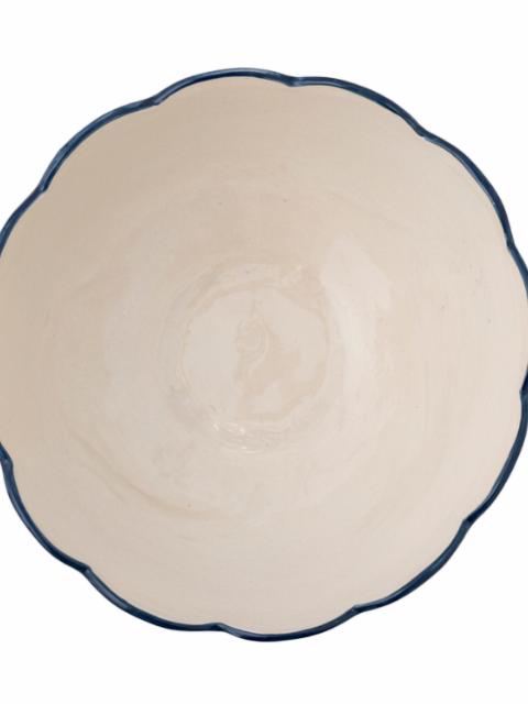 Caliam Schale, Blue, Steingut