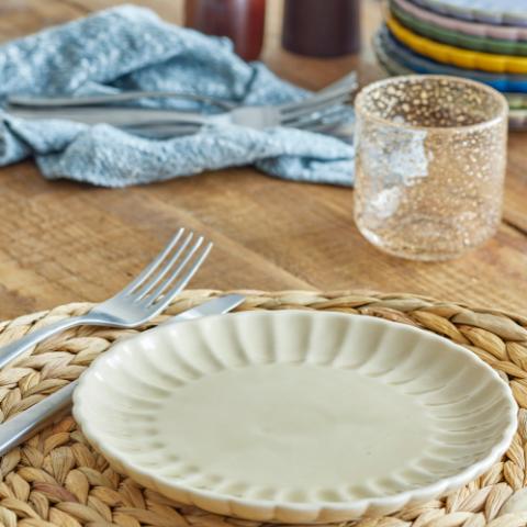 Latina Plate, Nature, Stoneware