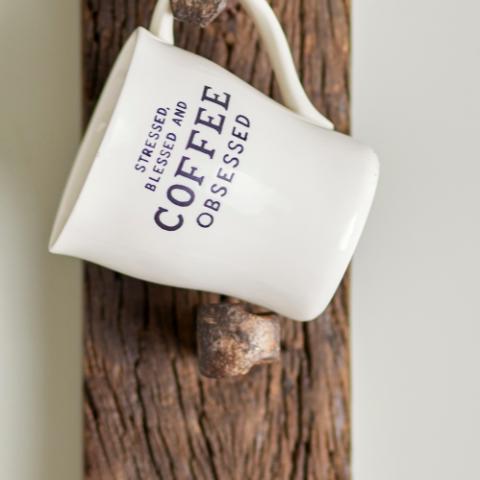 Wendy Mug, Blanc, Grès