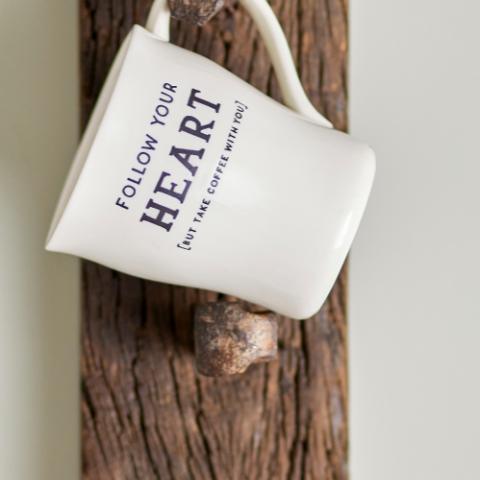 Wendy Mug, Blanc, Grès