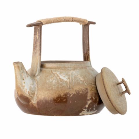 Ikigai Teapot, Brown, Stoneware