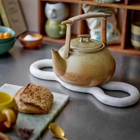 Ikigai Théière, Marron, Grès