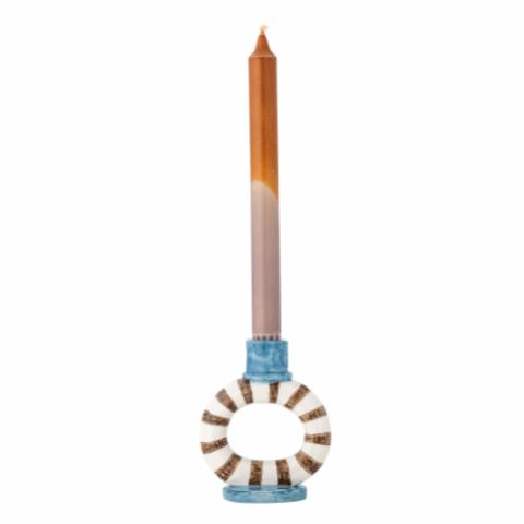 Tacana Kerzenhalter, Bunt, Steingut
