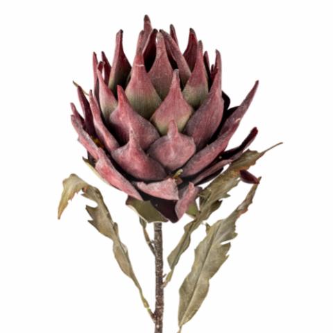 Protea Stem, Purple, Artificial Flowers