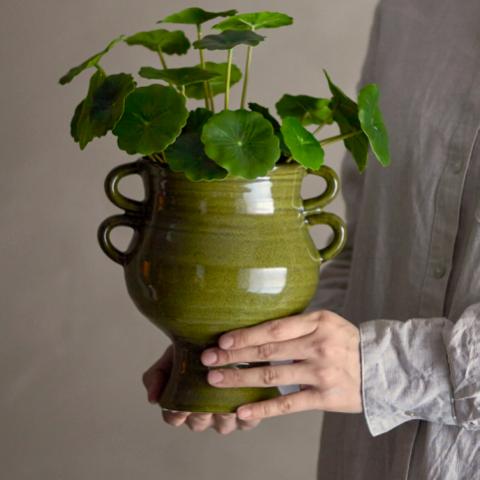 Copper Plante, Verte, Fleurs artificielles